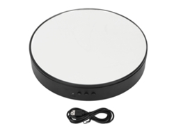 Base Giratoria De 360 Grados Con Soporte Para 5 Kg Mediante Usb/batería.