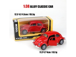 Modelo De Coche De Metal Fundido A Escala 1/38, Modelo De Coche Clásico, Juguete Para Niños