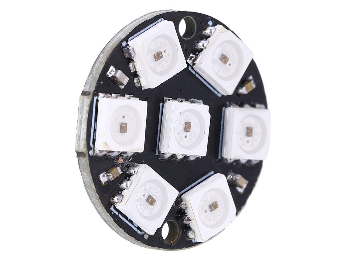 Placa de desarrollo de controlador LED RGB 5050 de 7 bits WS2812 CJMCU (10 unidades)