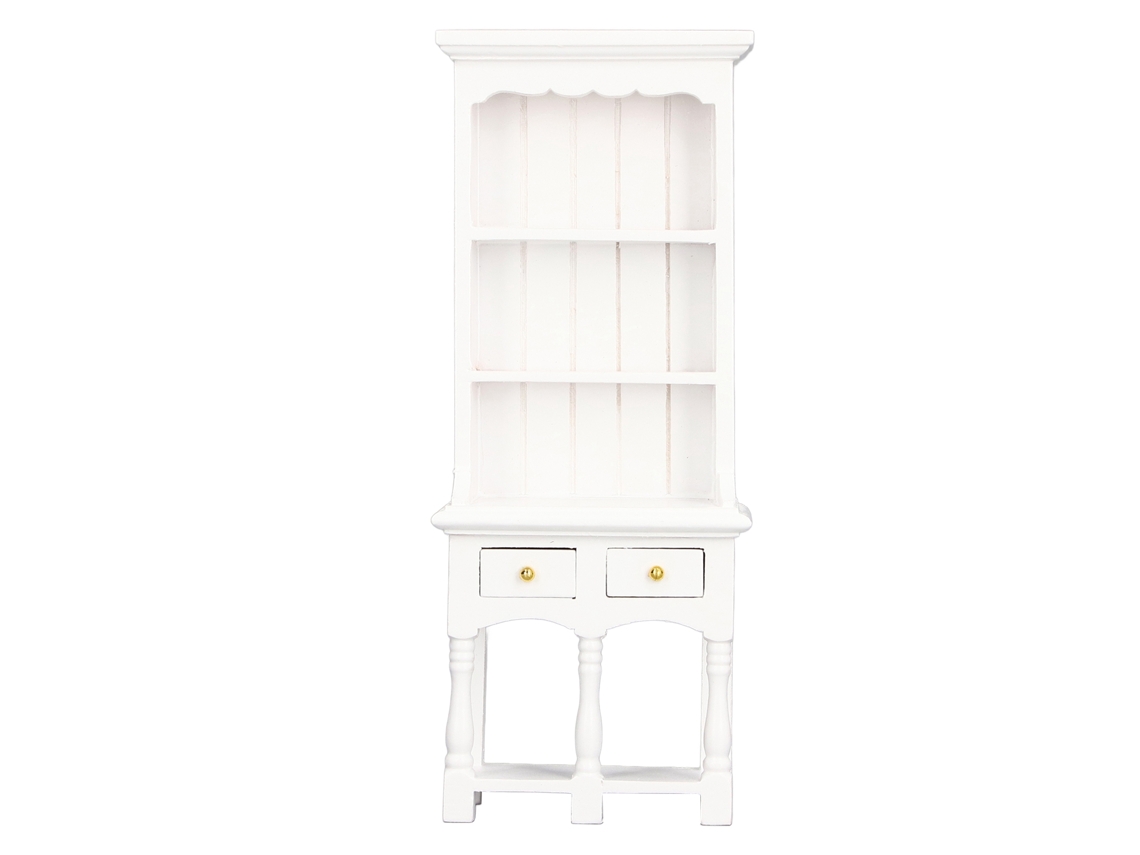 Estantería Para Muñecas En Miniatura A Escala 1:12, Mueble Retro De Madera De Abedul Con Cajones Decorativos.