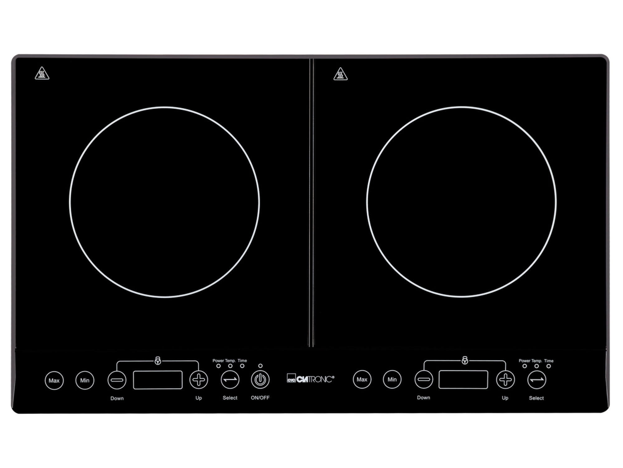 Placa de Inducción CLATRONIC DKI 3609 (Nº de quemadores 2)