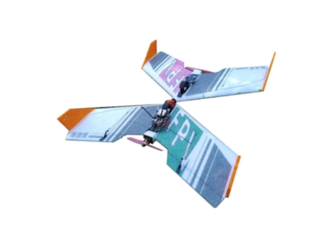 Bee 490 Wingspan Epp Fpv Rc Aeroplano de Ala Fija Kit For New Flyer Principiante Entrenador Azul