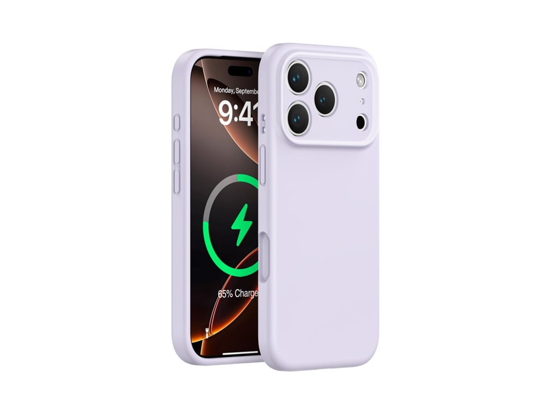 (morado, Iphone 16 Plus) Funda Magnética De Silicona Líquida Para Iphone, Cobertura Total Con Aberturas De Precisión, Botones Integrados.