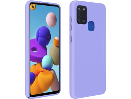 Funda Samsung Galaxy A21s AVIZAR BACK-FAST-PP-A217F Morado