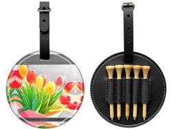 Bolsa para Tees de Golfe Fácil de Transportar e Mais Eficiente para Jogar Golfe.