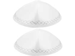 2 Gorros Religiosos Blancos Para Hombre, Elegantes Sombreros Para Ceremonias Religiosas Y Bodas.