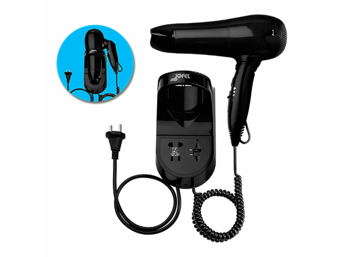 Secador de Pelo Jofel Negro 1800 W