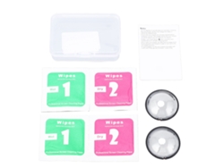 2pcs Protector De Lente Para One X4 Antidesgaste Plástico Cubierta Protectora Para Cámara De Acción Panorámica