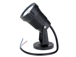 Bj-lâmpada De Ponto Led Externa Jardim 8w 85-265v Ip65 Alumínio Preto Rgb Branco Quente/natural Ce Rohs