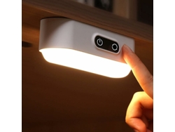 Elegante luz LED para uso versátil, batería recargable que garantiza una iluminación duradera, instalación magnética y carga USB para una configuración conveniente.