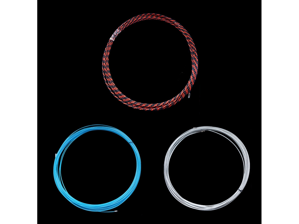 Herramienta de enhebrado de cables eléctricos con resorte de acero y rodillo para tirar de cables, dispositivo de enhebrado de 360° para electricistas.
