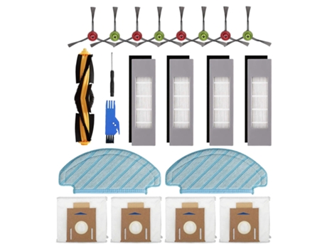 21pcs para ecovacs deebot ozmo t8 aivi t8 max t8 t9 series acessórios