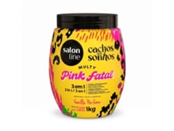 Salon Line Cachos Dos Sonhos Pink Fatal Creme Multifuncional 3em1 1kg