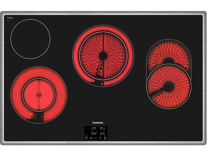 Placa de Vitrocerámica SIEMENS ET845HH17 (Eléctrica - 79.5 cm - Negro)