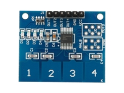 5 Módulos De Sensor Táctil Capacitivo Ttp224, Interruptor Digital De 4 Canales
