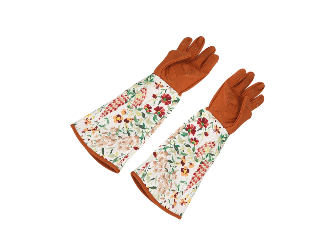 Guantes De Jardinería De Manga Larga Para Protegerse Durante La Poda Y Las Labores De Jardinería.