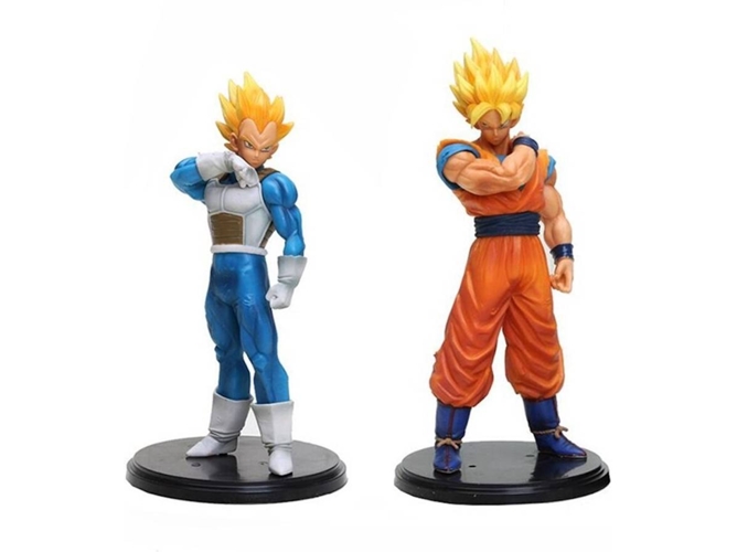 2 Figuras EASTVAPS Dragon Ball Sun Goku Guerrero Wukong Vegeta