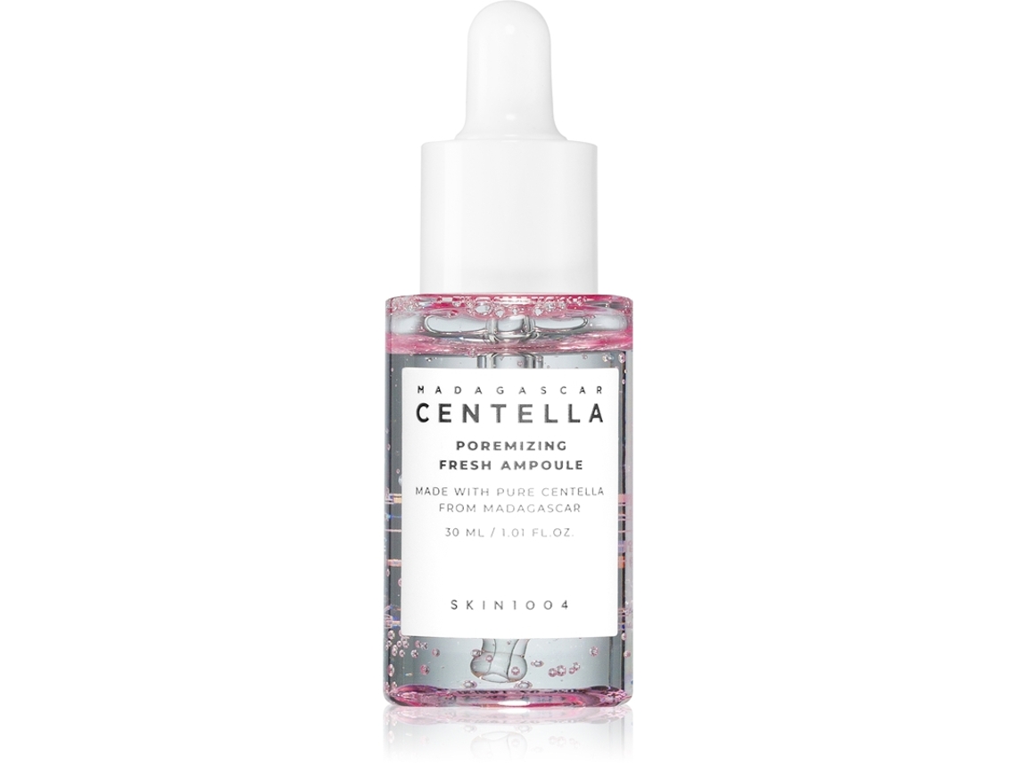 Suero desintoxicante con ampollas frescas y poremizantes de centella de Madagascar (50 ml) Skin1004