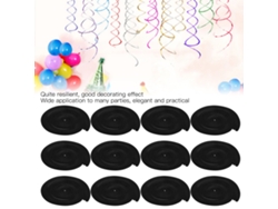 12 Lámparas Colgantes Con Diseño De Espiral En Papel De Aluminio Para Decoración De Techo, Ideales Para Fiestas De Cumpleaños, Graduaciones Y Bodas.