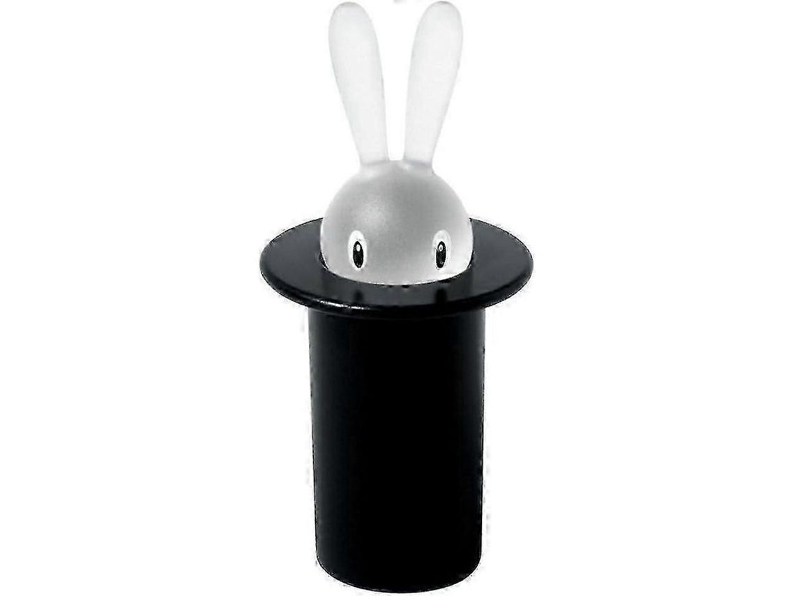 Soporte Para Palillos De Dientes Para Cocina Con Diseño De Conejito Mágico, Color Negro.