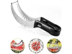Cortador de sandía, cuchillo multifuncional de acero inoxidable para sandía, cortador de fruta inoxidable