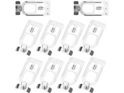 Clips Seguridad Estanterías Palets Forma Lágrima,