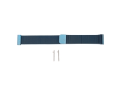 Rebe-cinto De Relógio Magnético De Aço Inoxidável De 18mm Para Asus Zenwatch 2 Azul