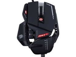 Ratón MAD CATZ R.A.T. 6+ (Óptico - 12000 dpi - Negro)