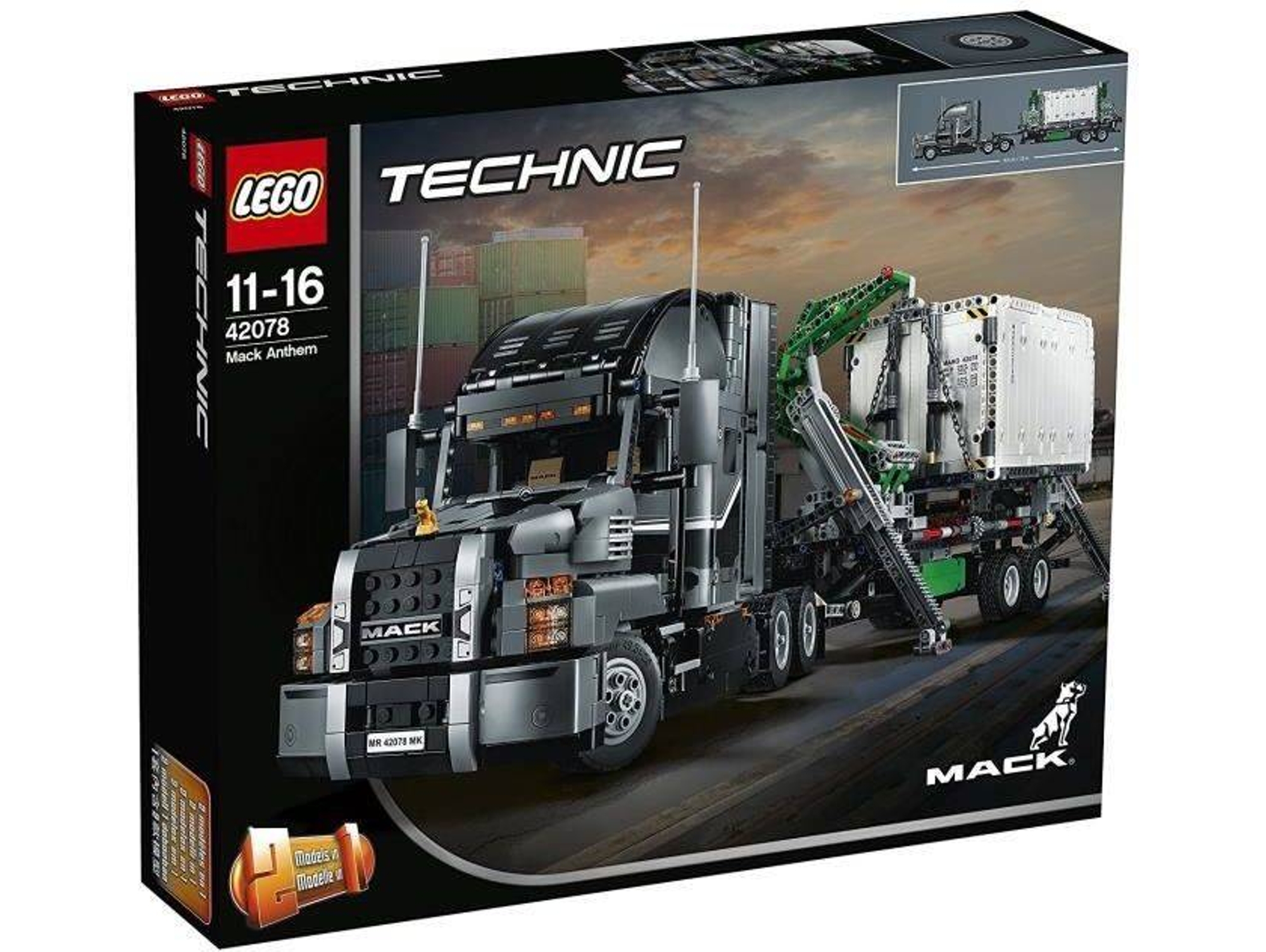 LEGO Technic: Mack Anthem - 42078 (Idade mínima: 11 - 2595 Peças)