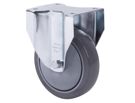 Rueda fija 17zv125cp-puisb polip.-poliur.gris eje bolas ALEX