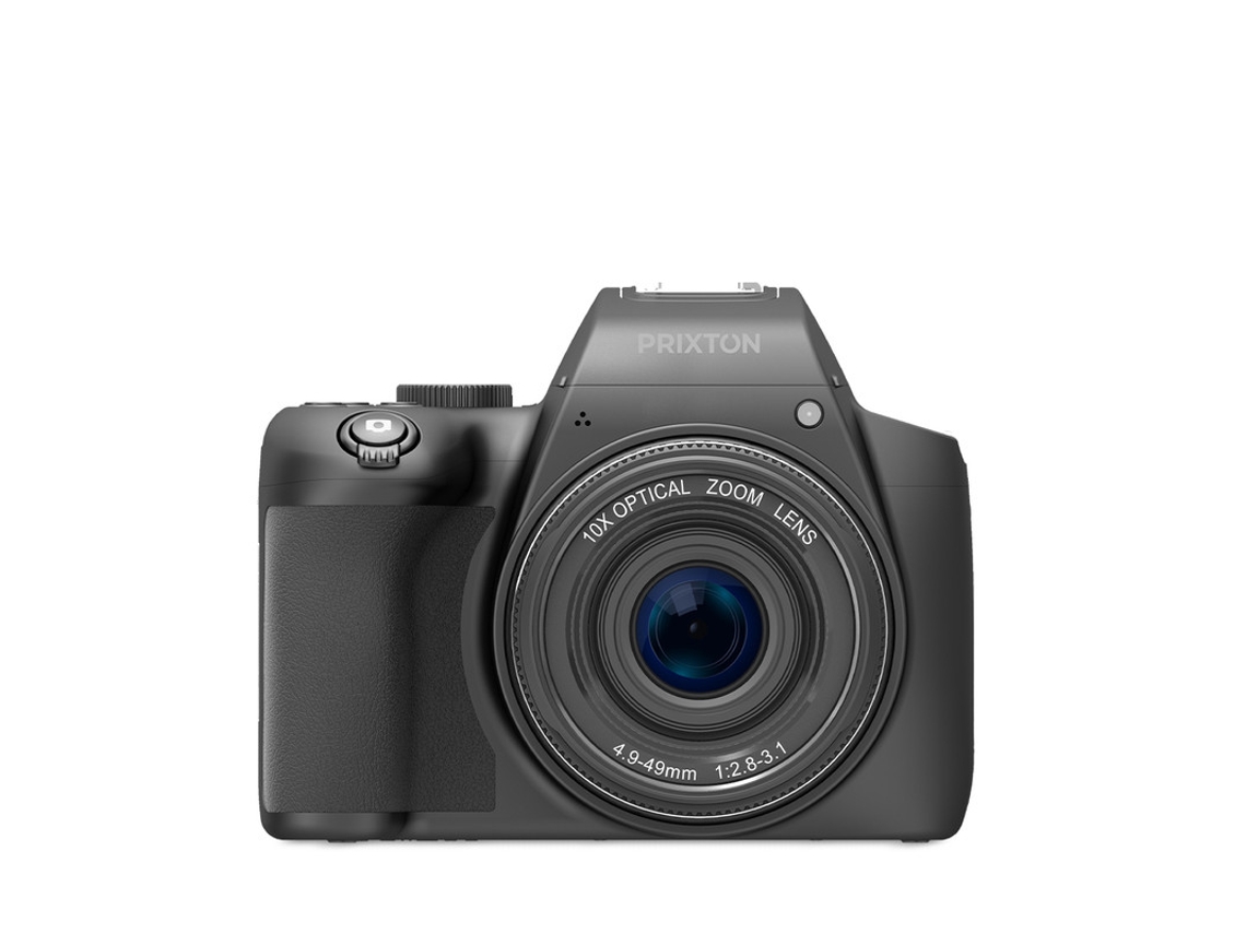 Cámara digital Prixton Voyager (64 MP - Zoom óptico 10x - CMOS - Wi-Fi - EIS - Flash de xenón)