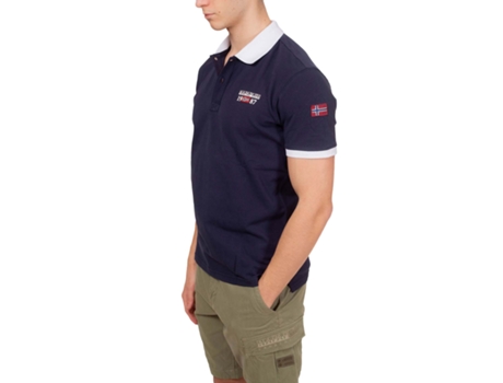 Polo de Hombre NAPAPIJRI Algodón Azul (2XL)