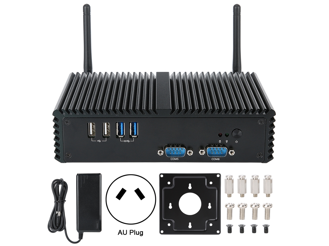 Mini PC (doble núcleo, dos puertos Gigabit)