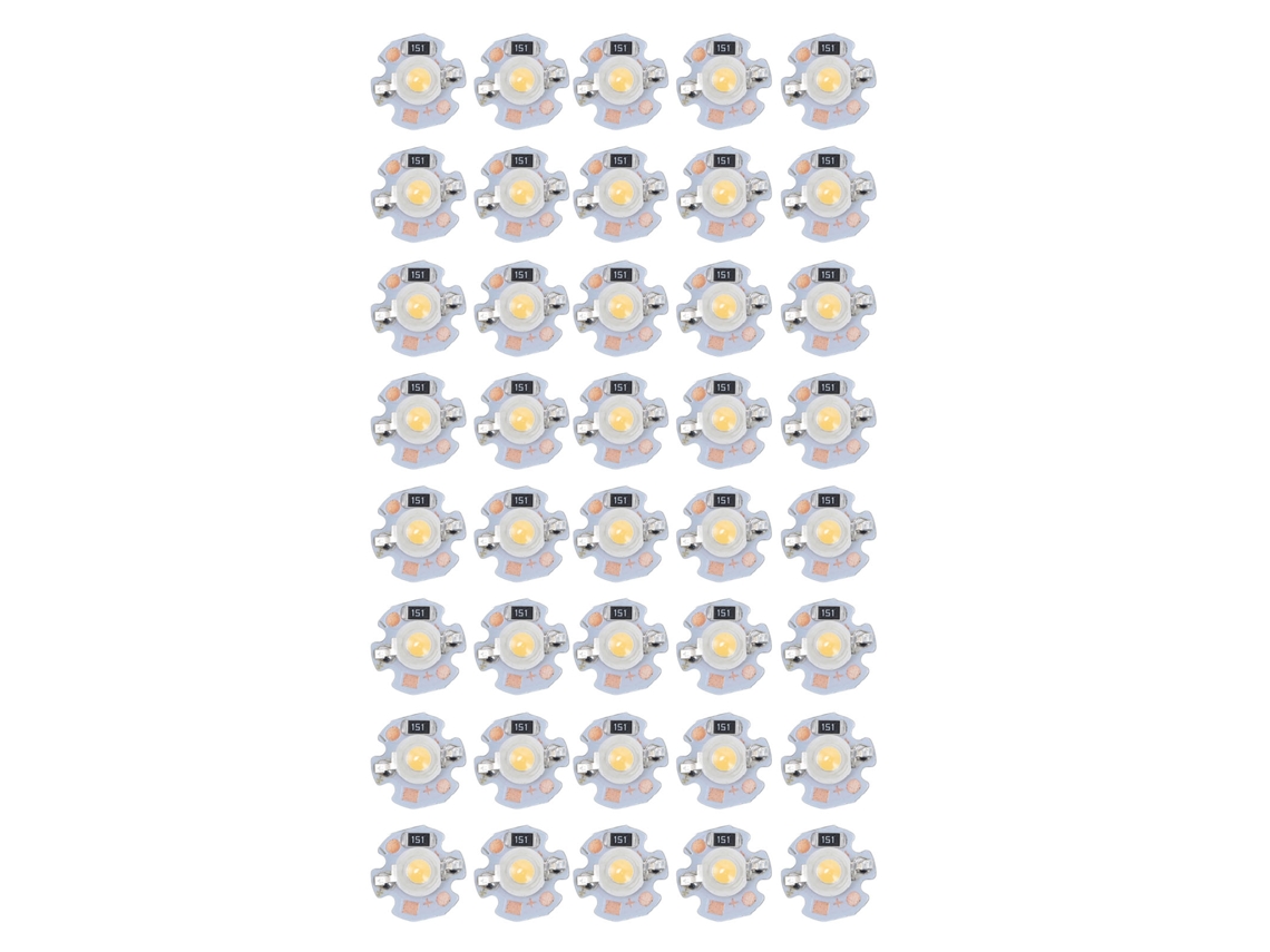 Bombillas LED de 1 W y 24 V, 2026, 40 unidades, con base de aluminio de 16 mm/0,6 pulgadas, de bajo consumo y luz cálida, ideales para linternas y faros.