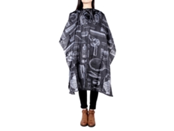 Capa De Peluquería Impermeable Antiestática De Nylon Para Corte De Cabello En Salón Y Barbería