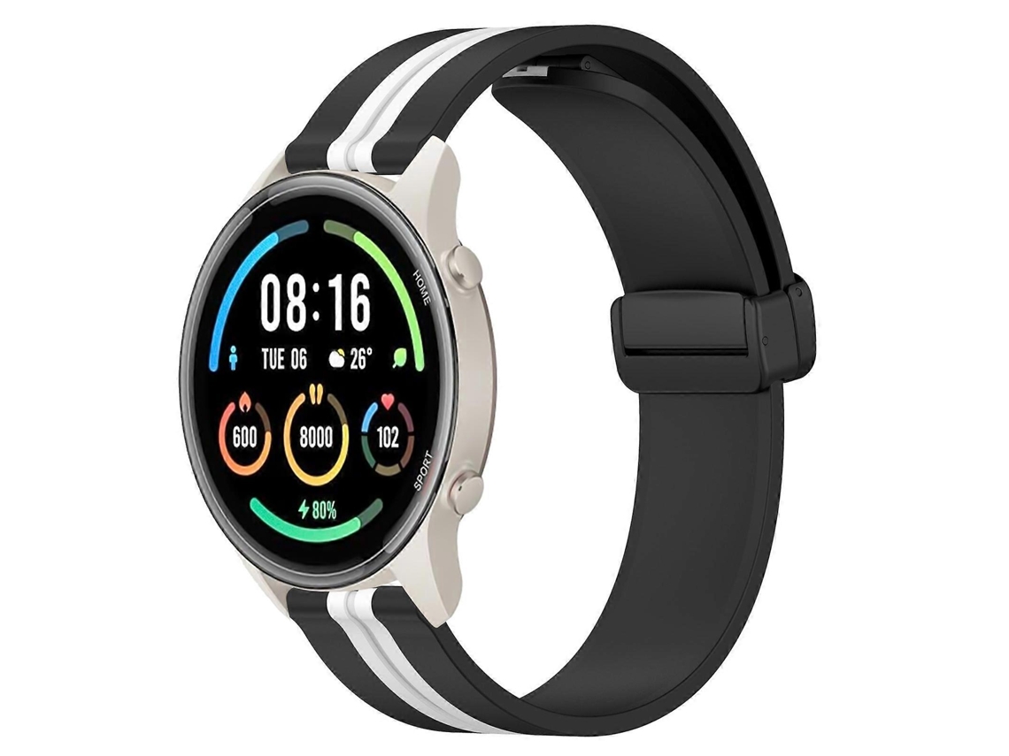 Correa de silicona plegable con cierre magnético para Xiaomi Mi Watch Sport de 22 mm.