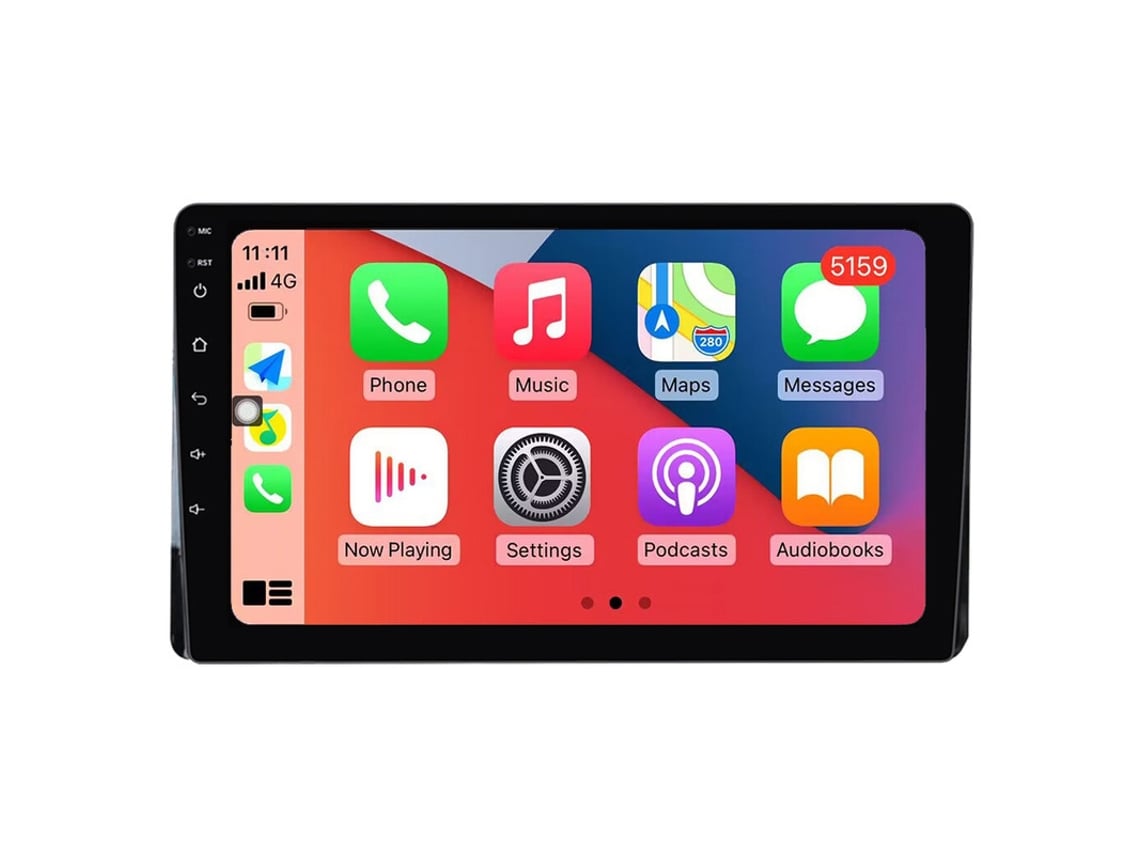 Coche Radio Android Auto Autoradio 8GB RAM 128G ROM CarPlay Navegación GPS Pantalla Táctil RoverOne para Toyota Highlander Kluger 2022 