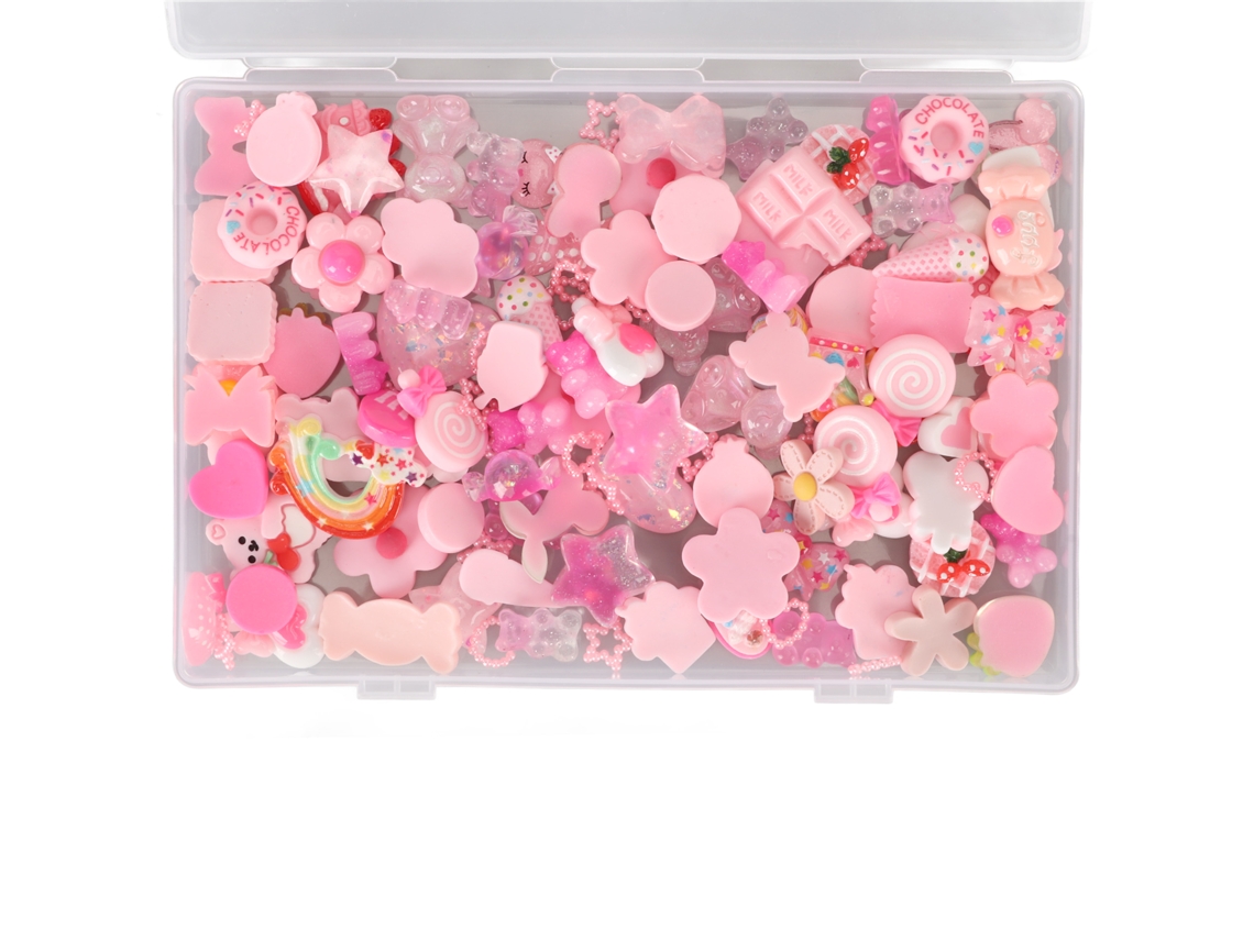 Conjunto De 120 Dulces Falsos Plásticos Diversos Y Bonitos, Suministros Para Manualidades Diy Y Adornos De Scrapbooking