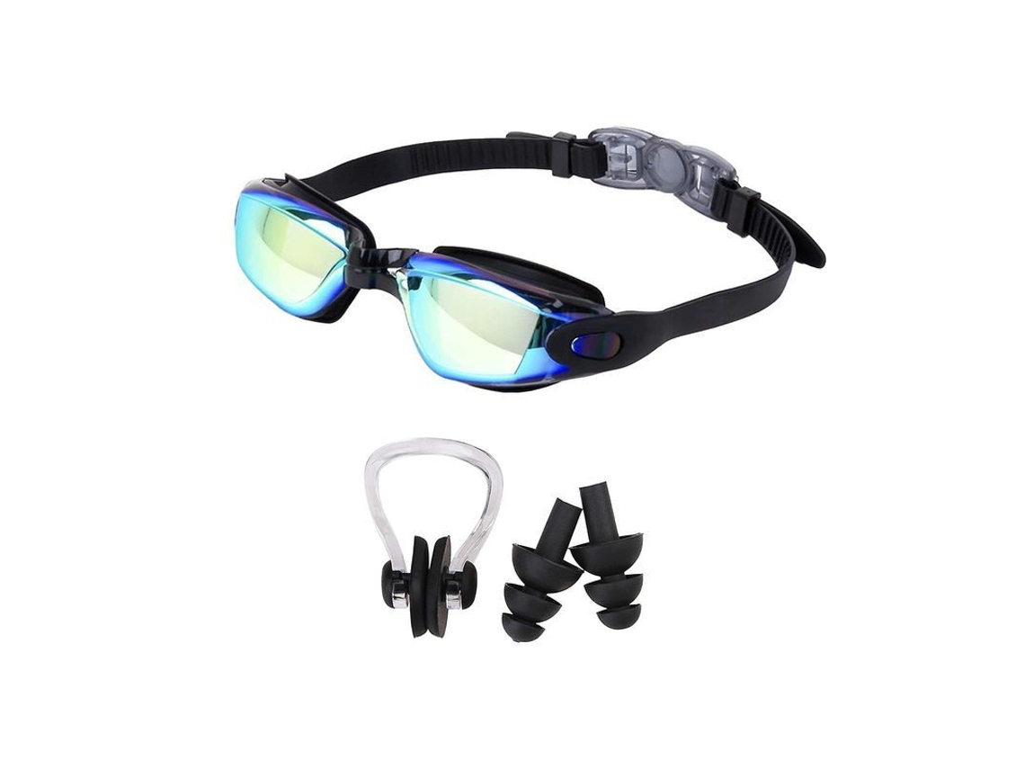 Gafas De Natación Antifugas Antideslumbrantes Antiniebla Para Adultos Y Niños Con Estuche Portátil