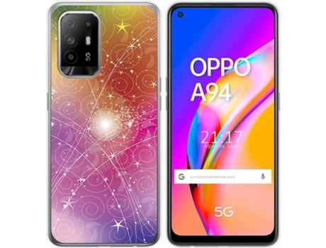 Carcasa Oppo A94 5G TUMUNDOSMARTPHONE Abstracto