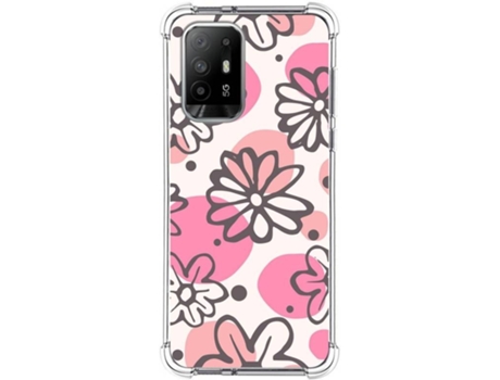 Carcasa Oppo A94 5G TUMUNDOSMARTPHONE Dibujos Antigolpes Flores 09 Multicolor