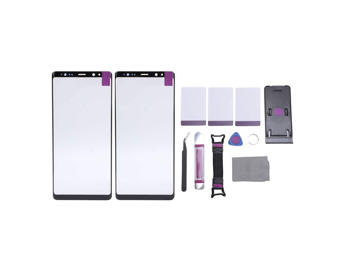 Kit De Reemplazo De Vidrio De Pantalla Para Galaxy Note 8: Lente Externa Frontal Original