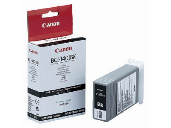 Tinta Original CANON BCI-1401BK 7568A001 para BJ-W7250, imagePROGRAF W7250 Negro