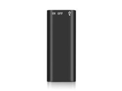 Reproductor MP3 3 en 1, mini grabadora de voz digital profesional, grabación WAV de 192 kbps Chennnls