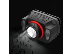 Lanterna De Cabeça Potente Xpg+led Com Led Bateria Integrada E Carregamento Usb Novo Sensor De Movimento E Zoom