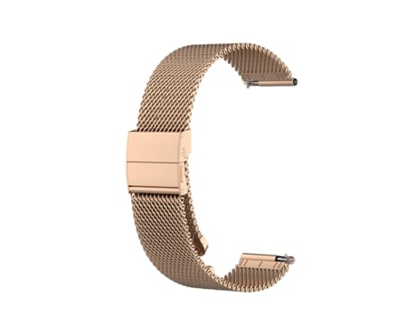 Pulsera Garmin Vivoactive 3 / Move / Hr (20 Mm) Brazalete Acero Inoxidable Oro Rosa