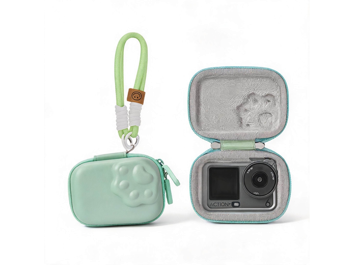 Bolso Bandolera Impermeable Portátil Para Dji Action6, Henten Home Verde