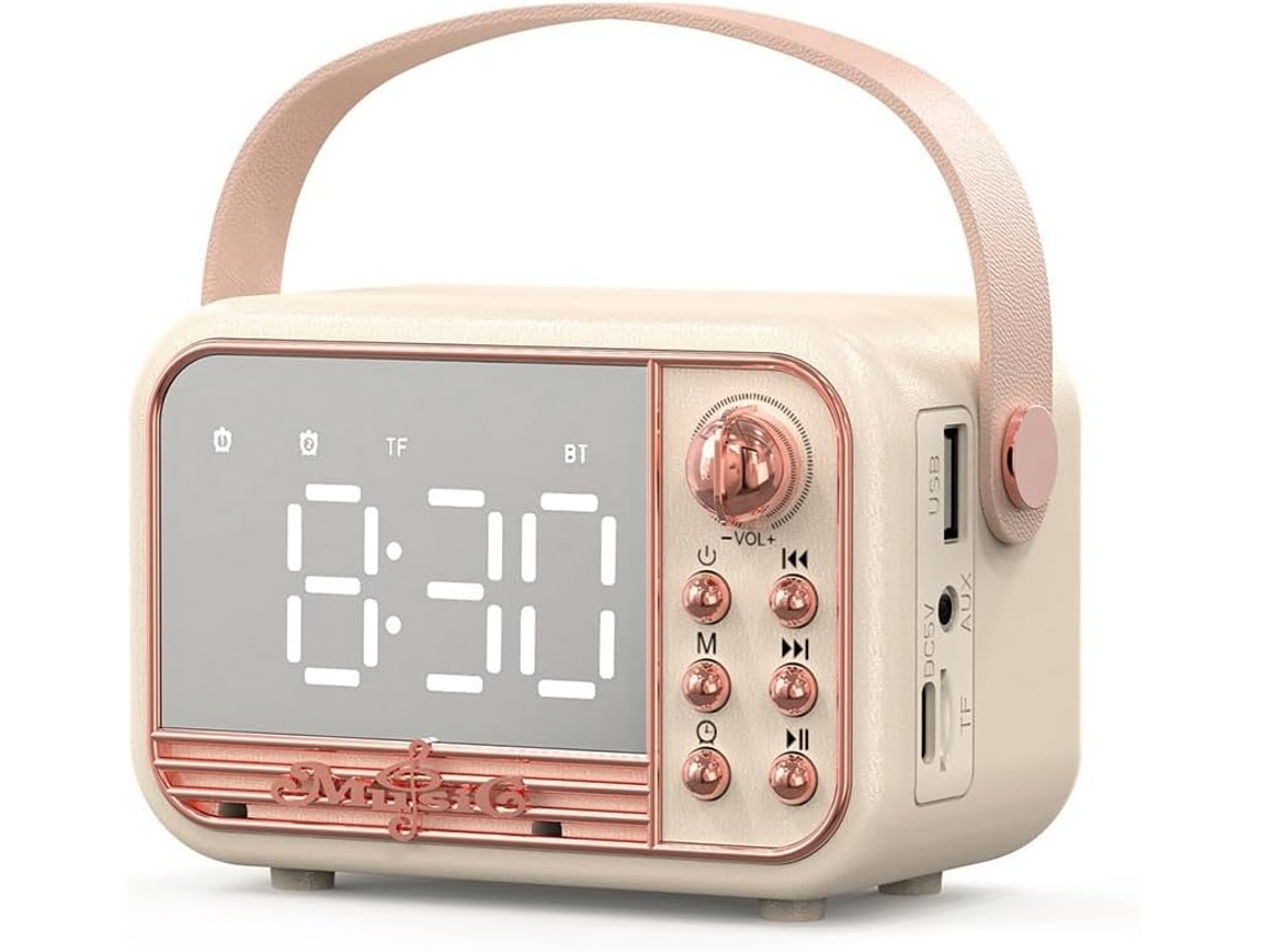 Altavoces Bluetooth Vintage Compatibles Con Tarjetas Tf Y Unidades Flash Usb.
