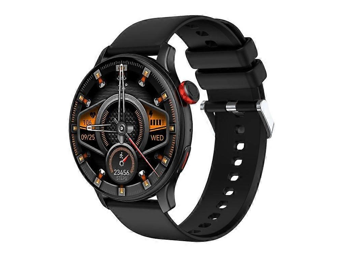 Reloj inteligente resistente al agua con pantalla AMOLED de 1,43 pulgadas, Bluetooth, llamadas, NFC y monitor de actividad para Android e iOS. Ly Ebike