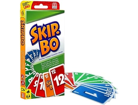 UNO MATTEL GAMES skip-bo